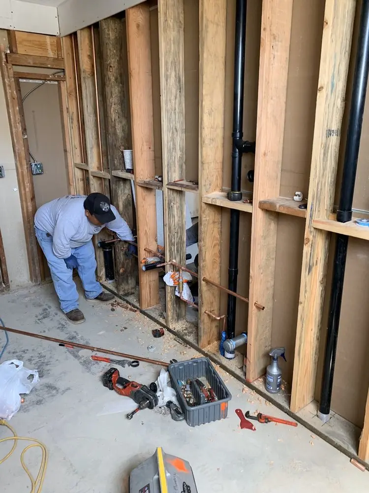 Commercial rough-in plumbing for Commercial Plumbing in Brookhaven
